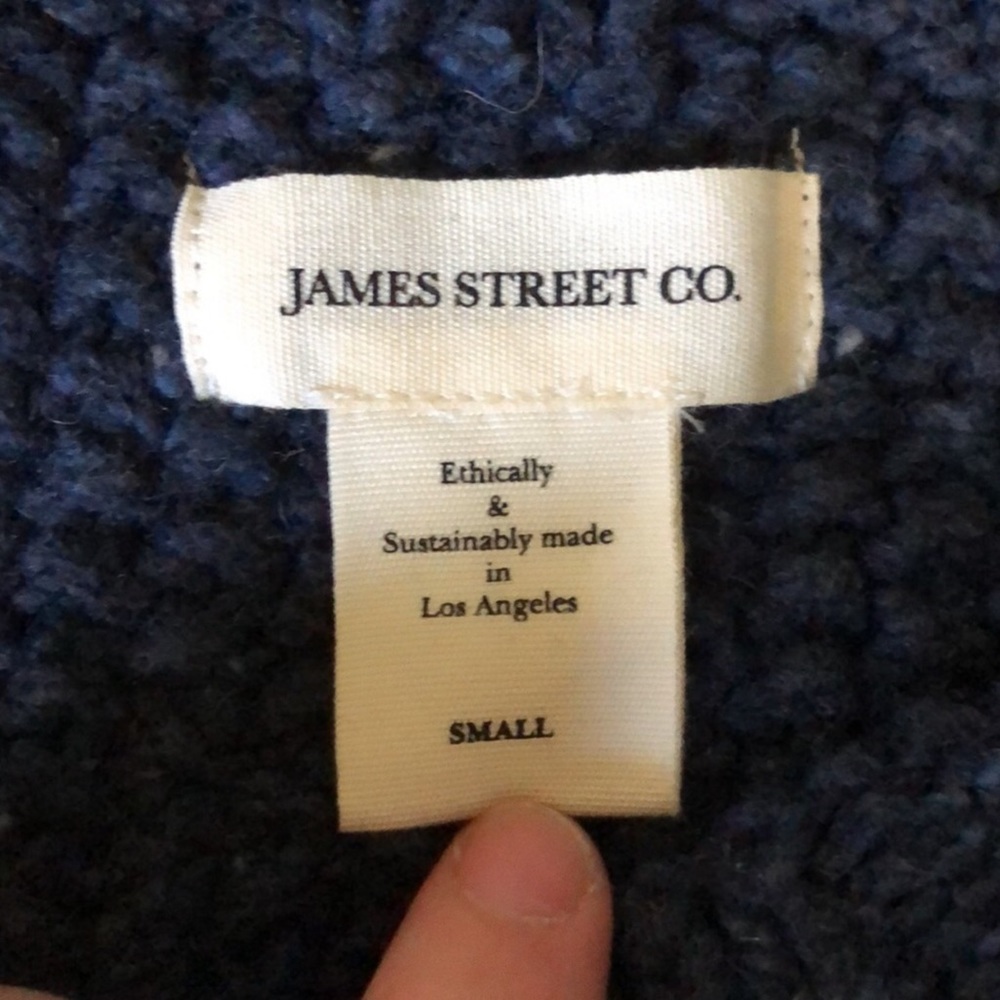 James Street Co. Fisherman Funnel Sweater - Picture 4 of 8